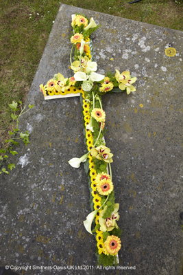 Modern Yellow Cross