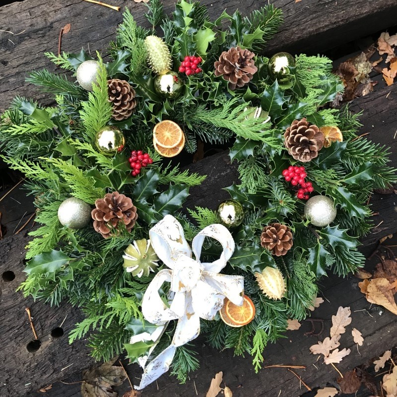 Door Wreaths Buy Online Or Call 01325 467154