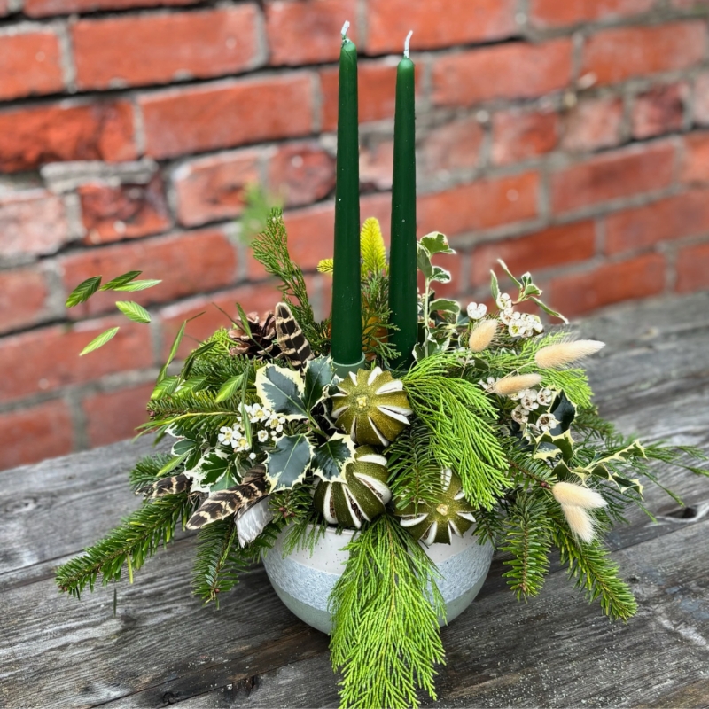 Scent Christmas Table Arrangement
