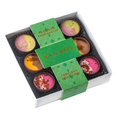 Van Roy Exquisite Chocolates Fabulous Fruit Cups