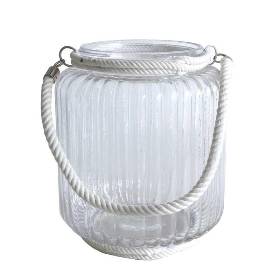 Glass Rope Vase