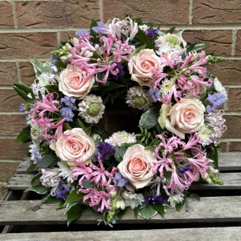 Pretty Pastel Wreath